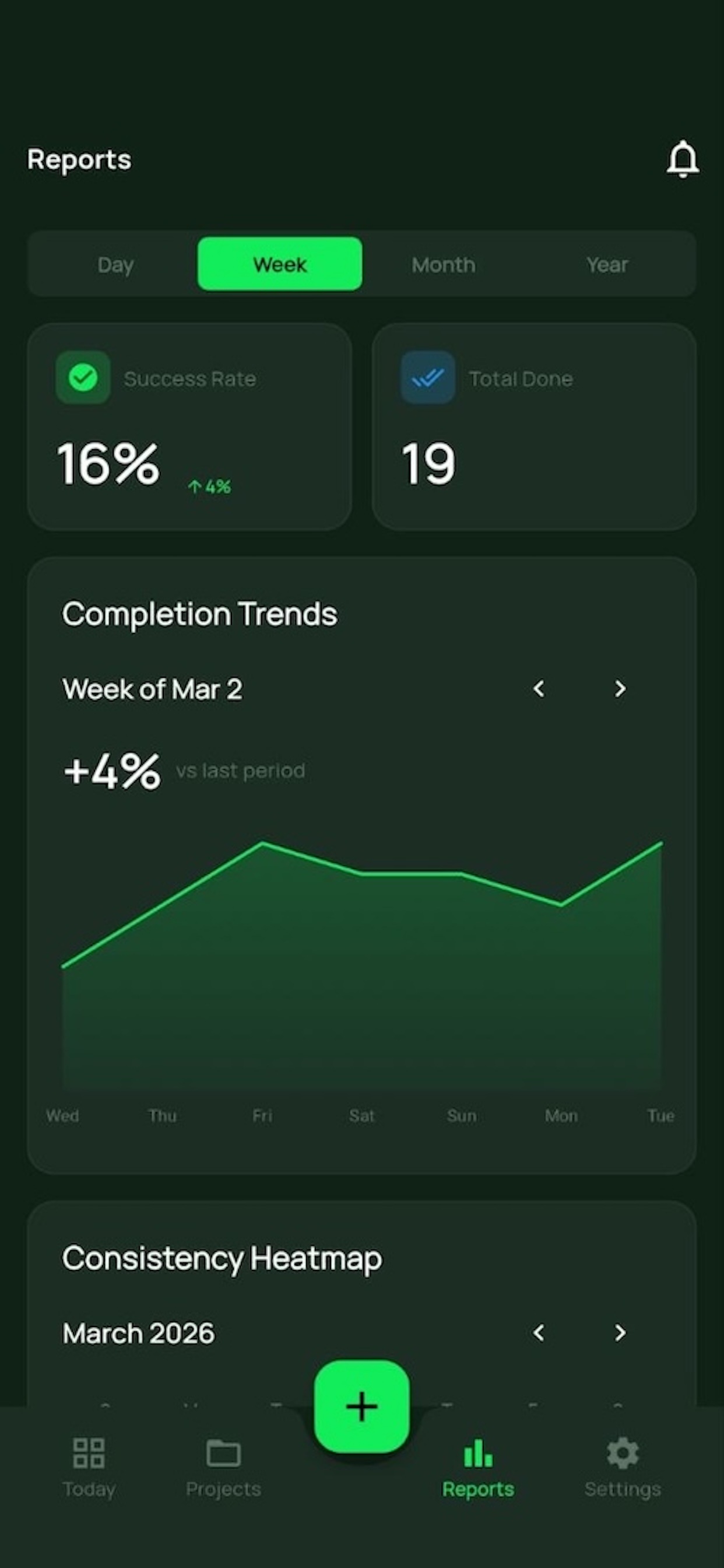 GoalFrame App Interface